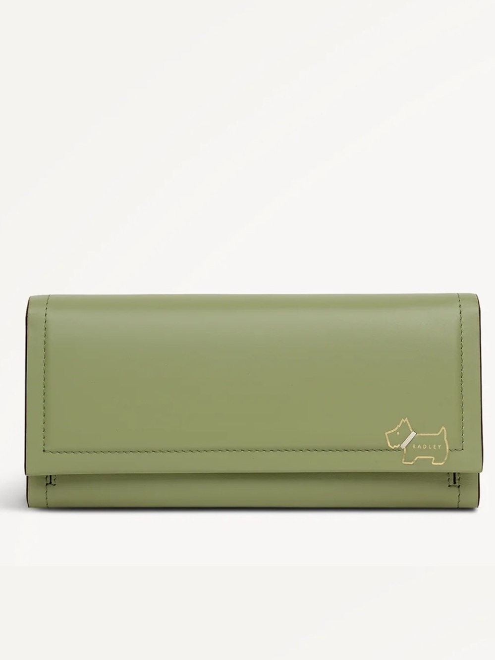 Radley London Heritage Lane Large Flapover Wallet in Green Apple 🍏